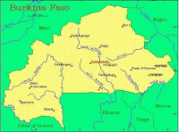 carte burkina p